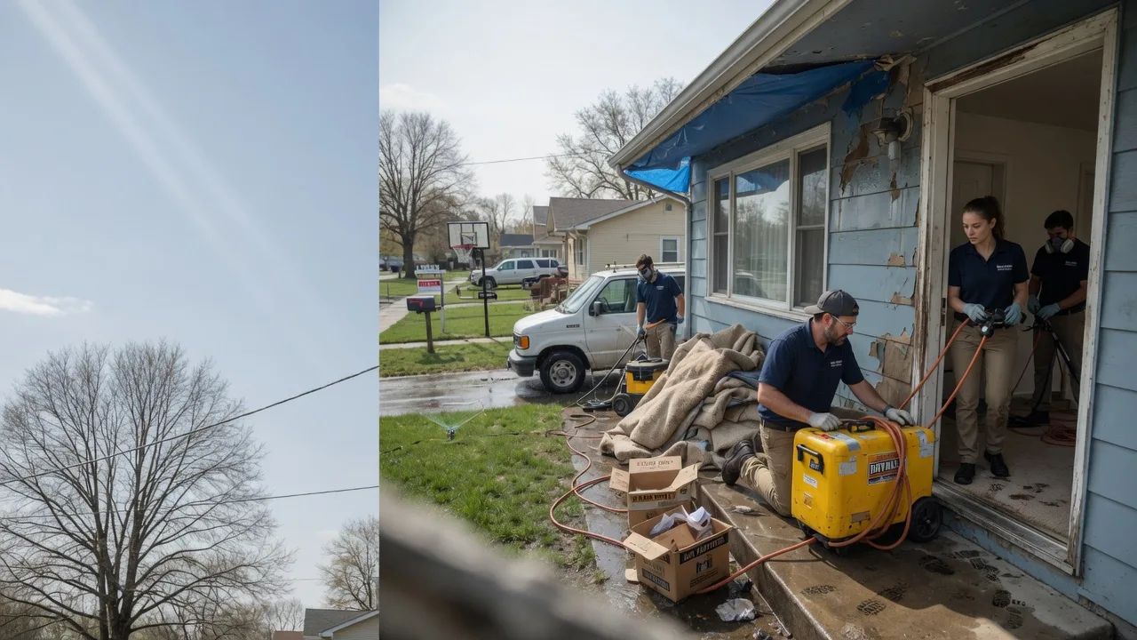 Basement Flood Cleanup in Sterling, NE near me